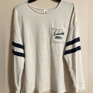 Women’s Seattle Seahawks Apparel Long Sleeve Shirt/Sweater